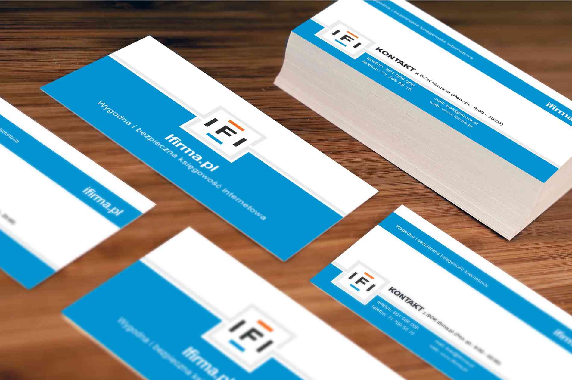 Business stationery: The business card with print24